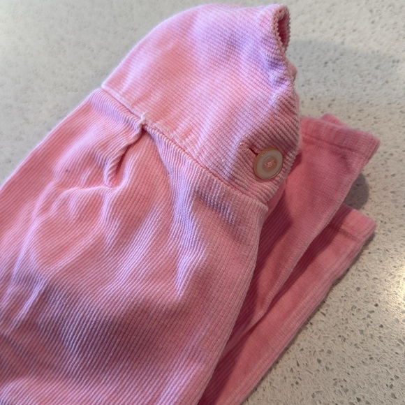 Vintage 100% cotton Toddletime JC Penny baby Pink Corduroy Overalls 6 Months - Picture 12 of 12
